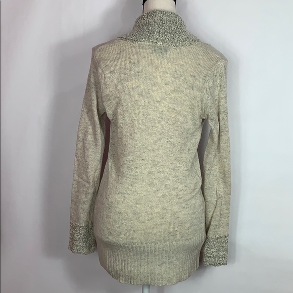 Olivia Sky multi texture gray/white sweater - Picture 5 of 10